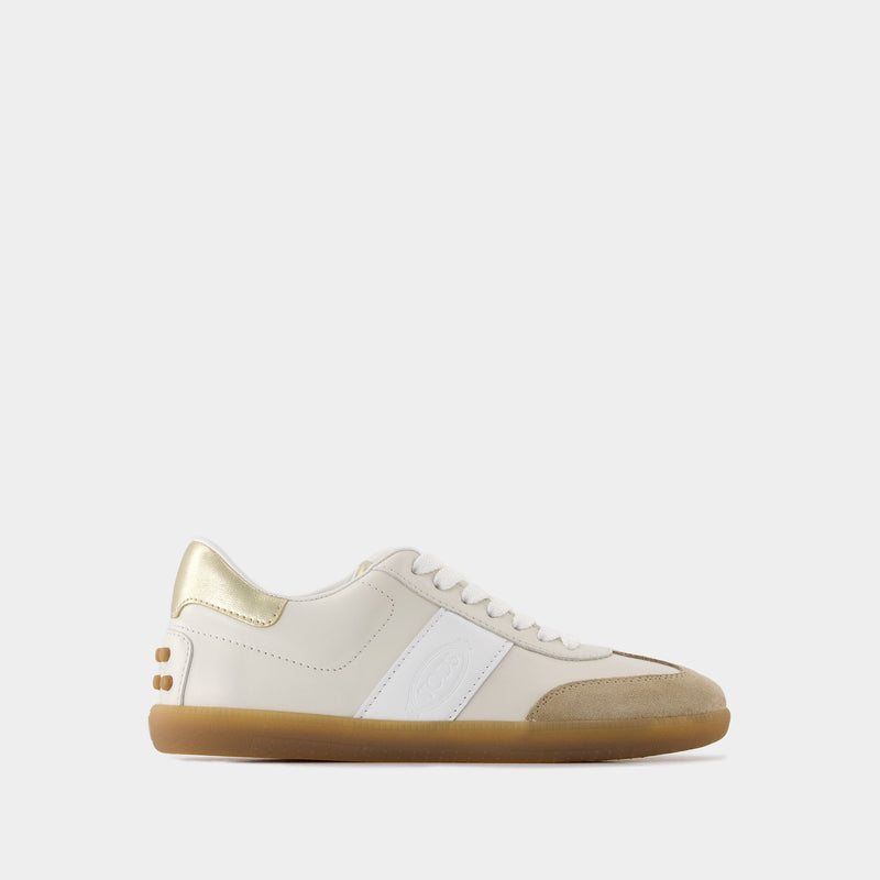 Sneakers Cassetta - Tod's - Cuir - Blanc