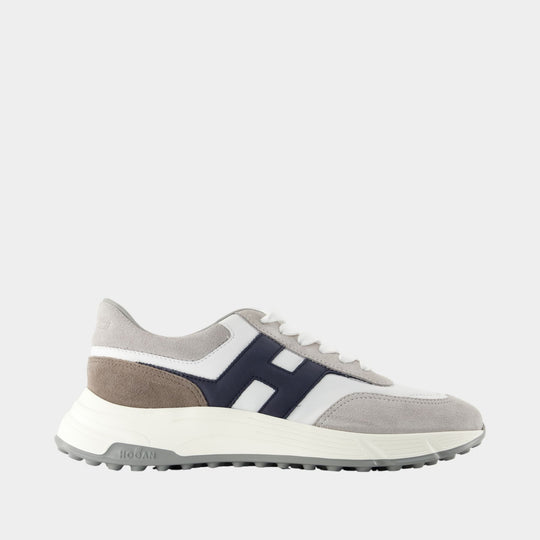 Sneakers Hyperlight - Hogan - Cuir - Gris