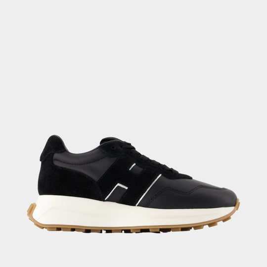 Sneakers H641 - Hogan - Cuir - Noir