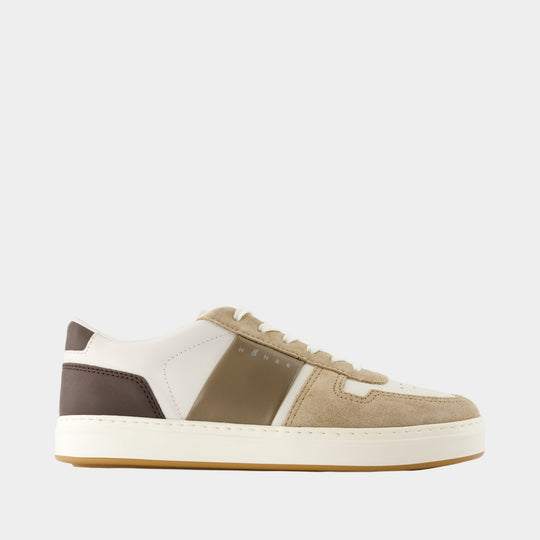 Sneakers H668 - Hogan - Cuir - Beige