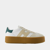 Sneakers H681 - Hogan - Cuir - Blanc