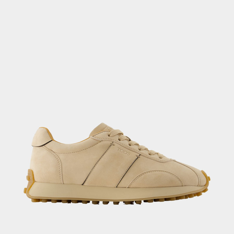 Sneakers T Vintage - Tod's - Cuir - Beige