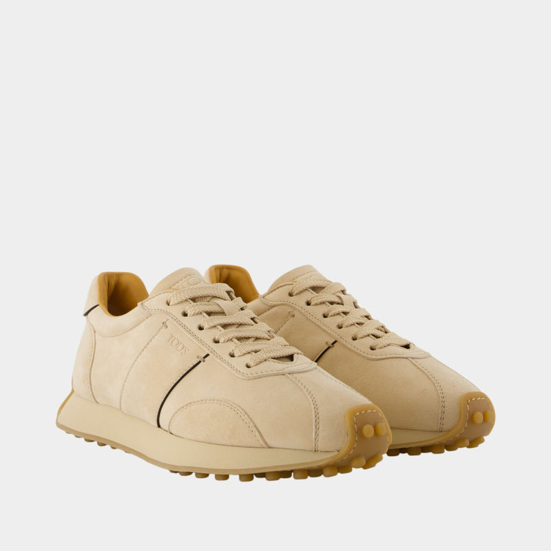 Sneakers T Vintage - Tod's - Cuir - Beige