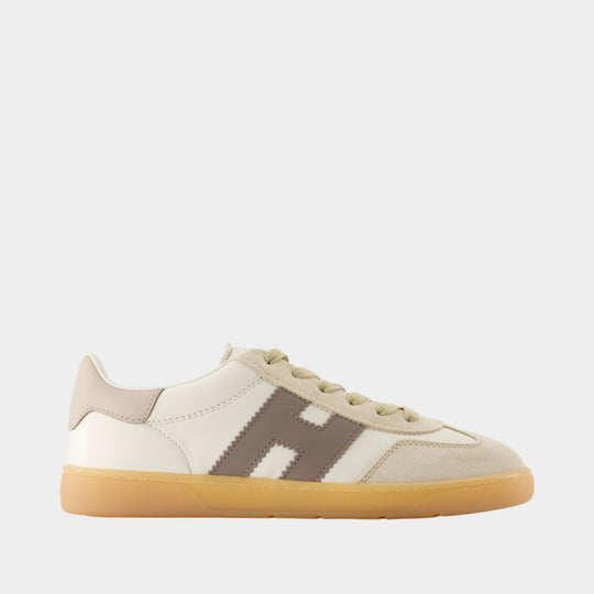 Sneakers Cool - Hogan - Cuir - Beige