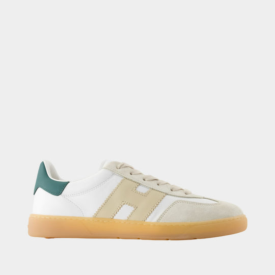 Sneakers Cool - Hogan - Cuir - Beige