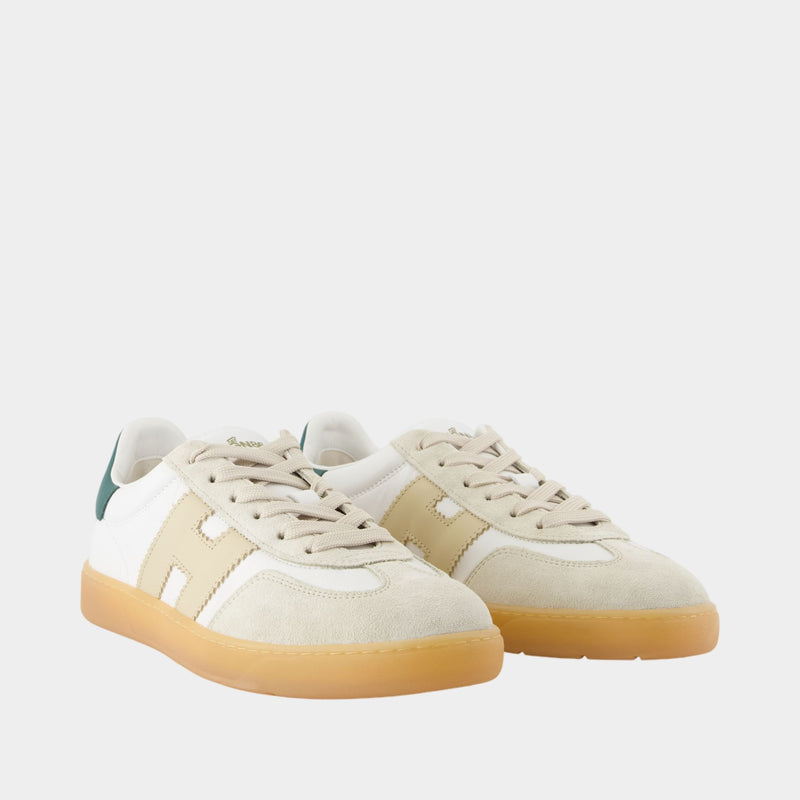 Sneakers Cool - Hogan - Cuir - Beige