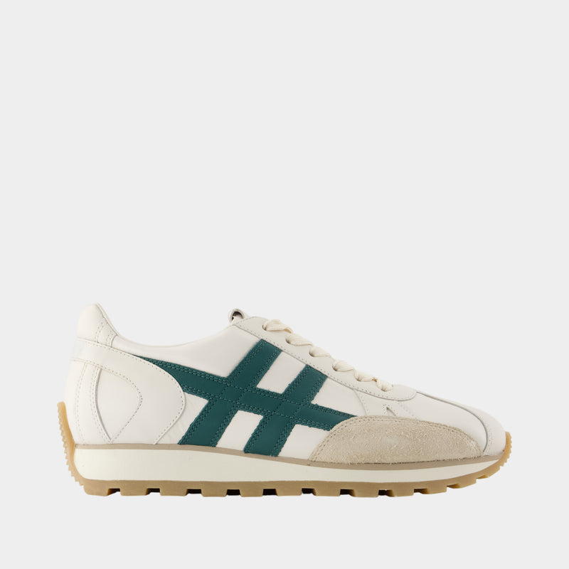 Sneakers H671 - Hogan - Cuir - Beige