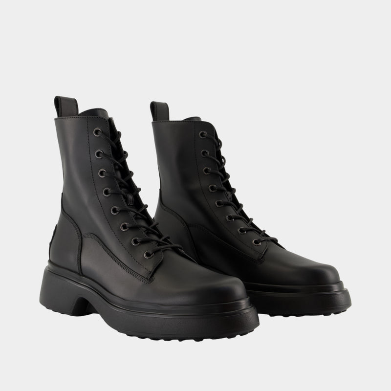 Bottines Gomma 74l - Tod's - Cuir - Noir