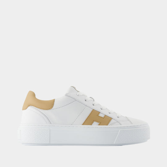 Sneakers H705 - Hogan - Cuir - Blanc
