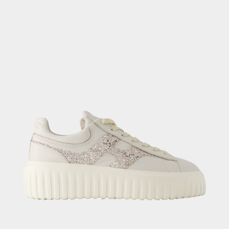 Sneakers H-Stripes - Hogan - Cuir - Multi
