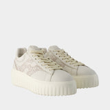 Sneakers H-Stripes - Hogan - Cuir - Multi