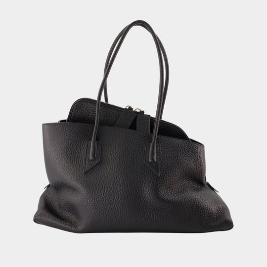 Sac la Passeggiata Medium Top Handle - The Attico - Cuir - Noir