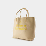 Sac De Voyage Studio - Vivienne Westwood - Cuir - Beige