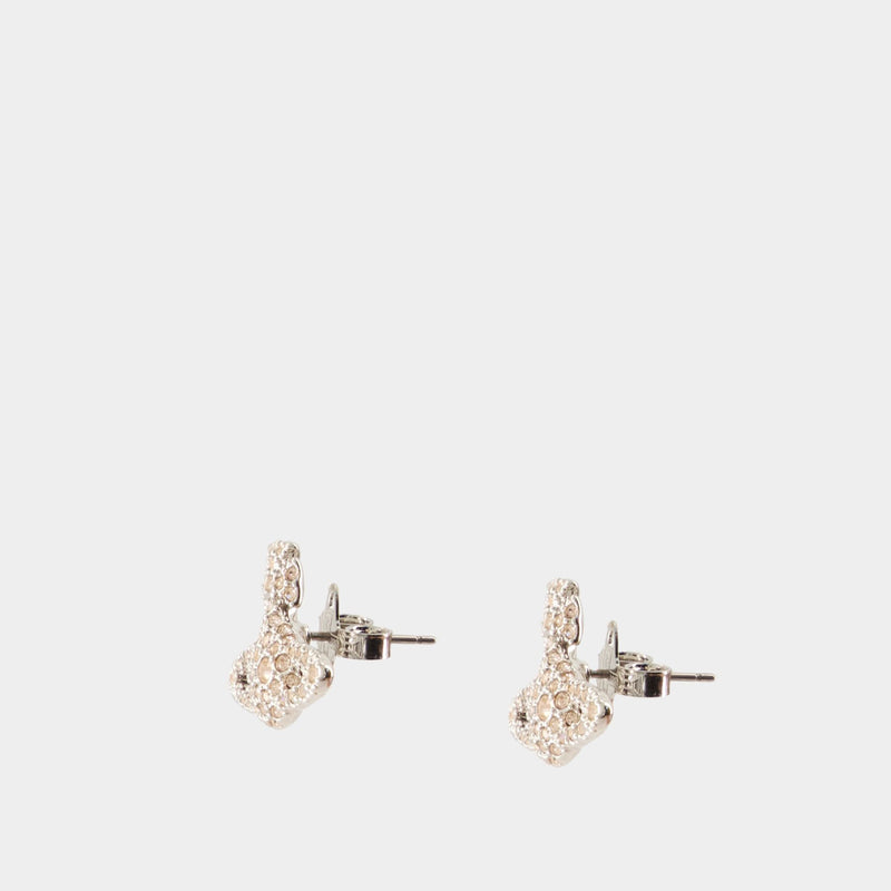 Boucles D'oreilles Grace Relief - Vivienne Westwood - Laiton - Argenté