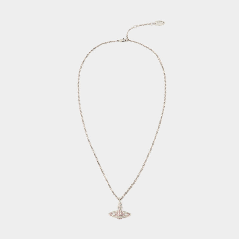 Collier Mini Bas Relief - Vivienne Westwood - Laiton - Argenté