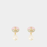 Boucles D'oreilles Loelia - Vivienne Westwood - Laiton - Doré