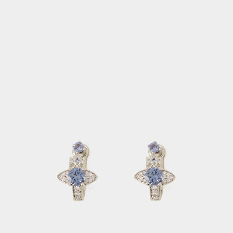Boucles D'oreilles Maitena - Vivienne Westwood - Laiton - Argenté