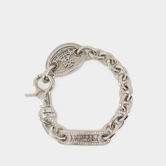 Bracelet Man. Orpheus - Vivienne Westwood - Laiton - Argenté