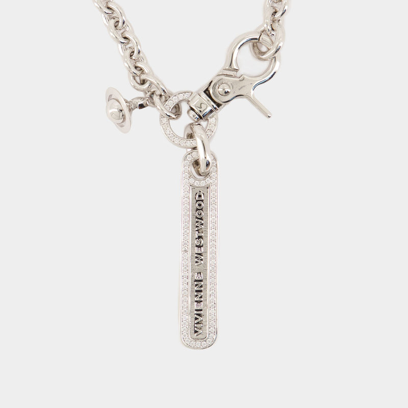 Collier Man. Orpheus - Vivienne Westwood - Laiton - Argenté