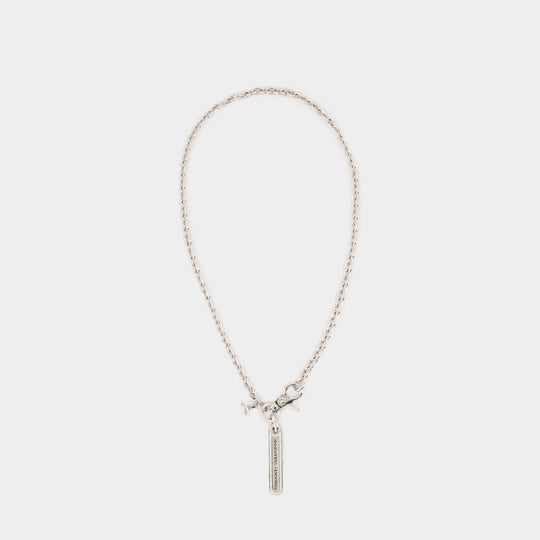Collier Man. Orpheus - Vivienne Westwood - Laiton - Argenté