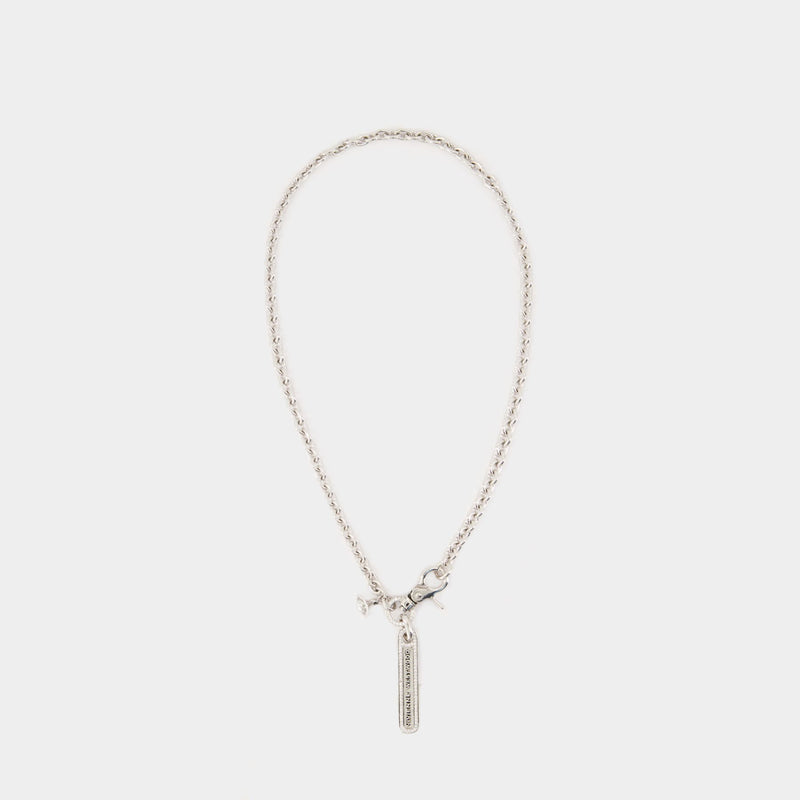 Collier Man. Orpheus - Vivienne Westwood - Laiton - Argenté