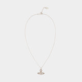 Collier Assita Bas Relief - Vivienne Westwood - Laiton - Argenté