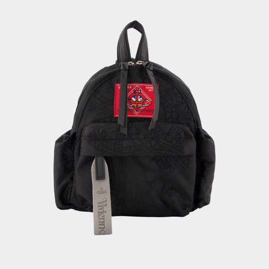 Sac À Dos George Rucksack S - Vivienne Westwood - Synthétique - Noir