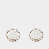 Boucles D'oreilles Josefa - Vivienne Westwood - Laiton - Argenté