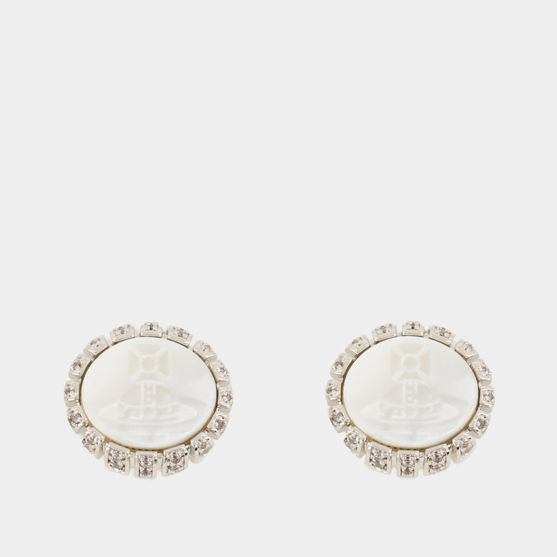 Boucles D'oreilles Josefa - Vivienne Westwood - Laiton - Argenté