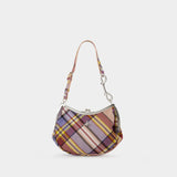 Sac Porté Épaule Charm Frame - Vivienne Westwood - Cuir - Multi