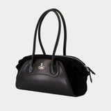 Sac Porté Épaule Shirley Small - Vivienne Westwood - Cuir - Noir