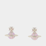 Boucles D'oreilles Franca - Vivienne Westwood - Métal - Argenté