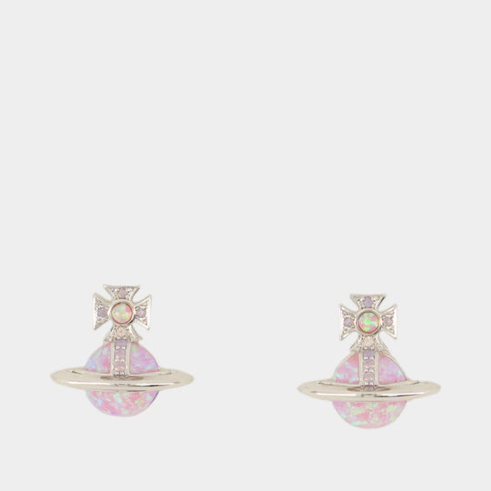 Boucles D'oreilles Franca - Vivienne Westwood - Métal - Argenté