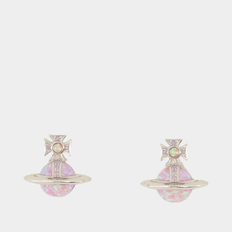 Boucles D'oreilles Franca - Vivienne Westwood - Métal - Argenté