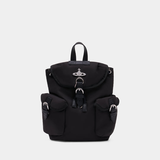 Sac À Dos Highland Small - Vivienne Westwood - Synthétique - Noir