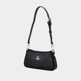 Sac Porté Épaule Tasha  - Vivienne Westwood - Cuir - Noir