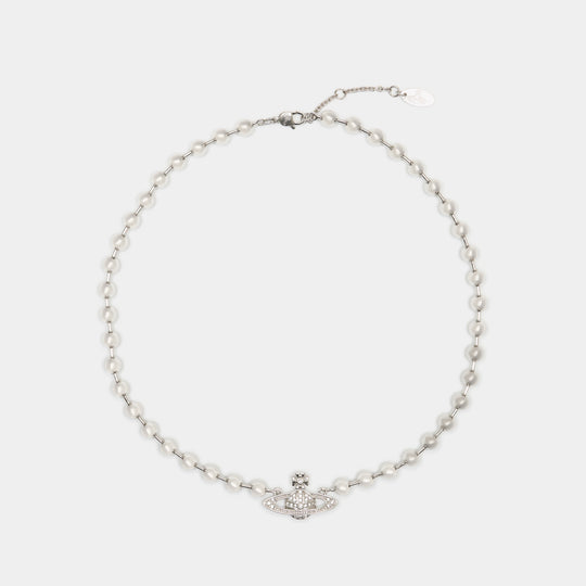 Choker Thames Mini - Vivienne Westwood - Métal - Argenté