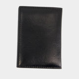 Porte-Monnaie Small Vertical - Vivienne Westwood - Cuir - Noir