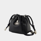 Pochette Nano Hilary - Vivienne Westwood - Cuir - Noir