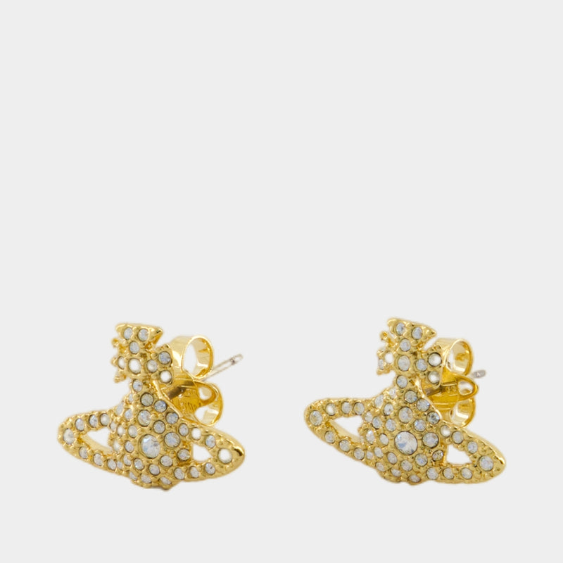 Boucles D'oreilles Grace - Vivienne Westwood - Métal - Doré