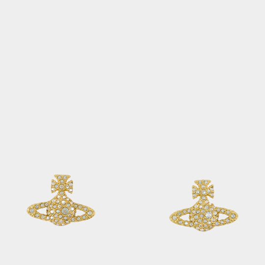 Boucles D'oreilles Grace - Vivienne Westwood - Métal - Doré