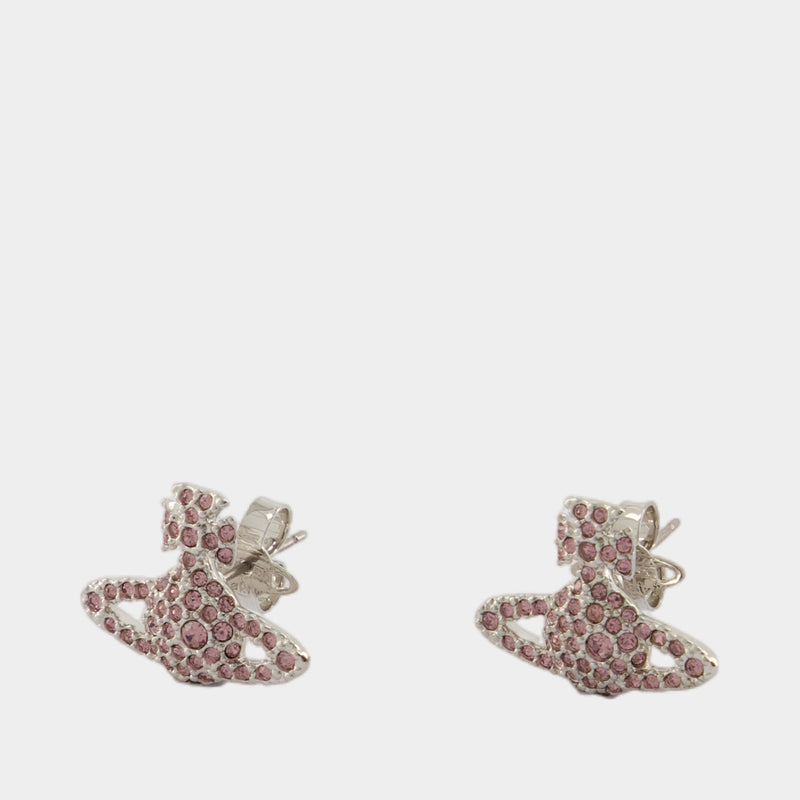 Boucles D'oreilles Grace - Vivienne Westwood - Métal - Argenté