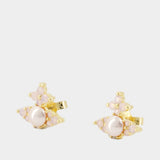 Boucles D'oreilles Feodora - Vivienne Westwood - Métal - Doré