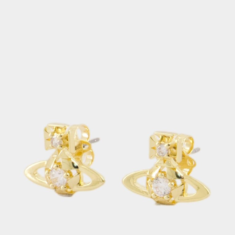 Boucles D'oreilles Lee Orb - Vivienne Westwood - Métal - Doré