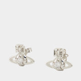 Boucles D'oreilles Lee Orb - Vivienne Westwood - Métal - Argenté