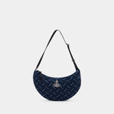 Sac À Bandoulière Clara - Vivienne Westwood - Coton - Bleu