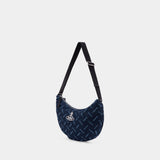 Sac À Bandoulière Clara - Vivienne Westwood - Coton - Bleu