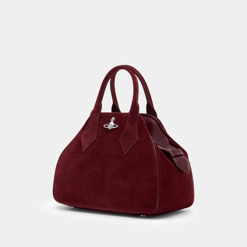 Sac À Main Yasmine Medium - Vivienne Westwood - Cuir - Bordeaux
