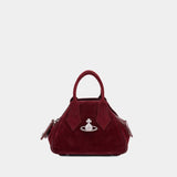 Sac À Main Mini Yasmine - Vivienne Westwood - Cuir - Bordeaux