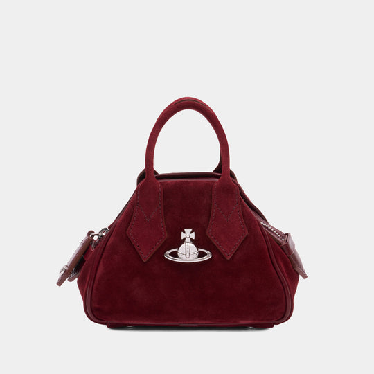 Sac À Main Mini Yasmine - Vivienne Westwood - Cuir - Bordeaux